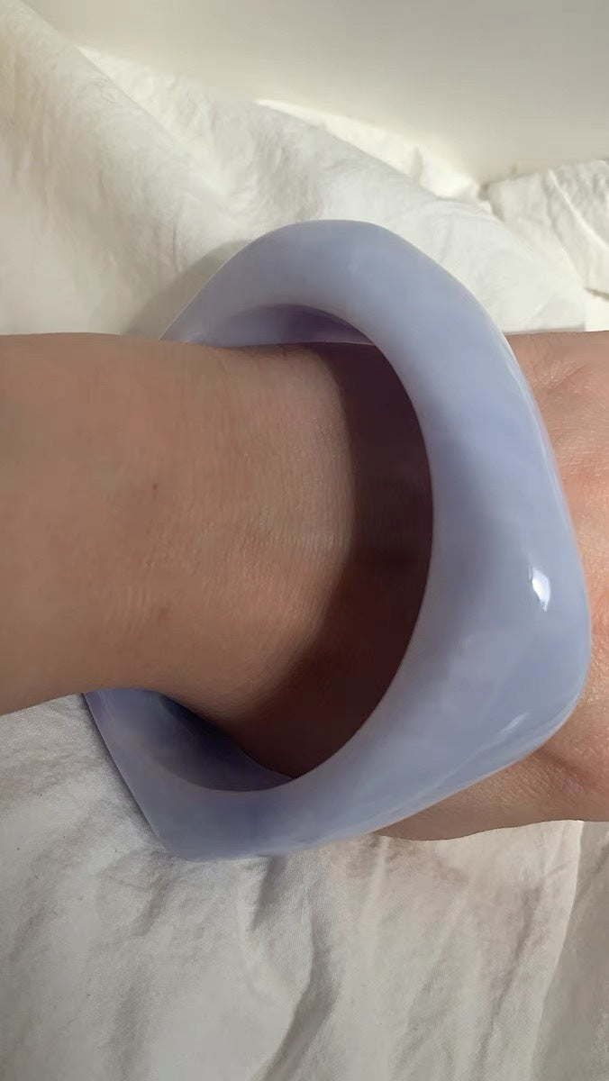 Wholesale Vintage Acrylic Geometric Irregular Ring Resin Bracelet