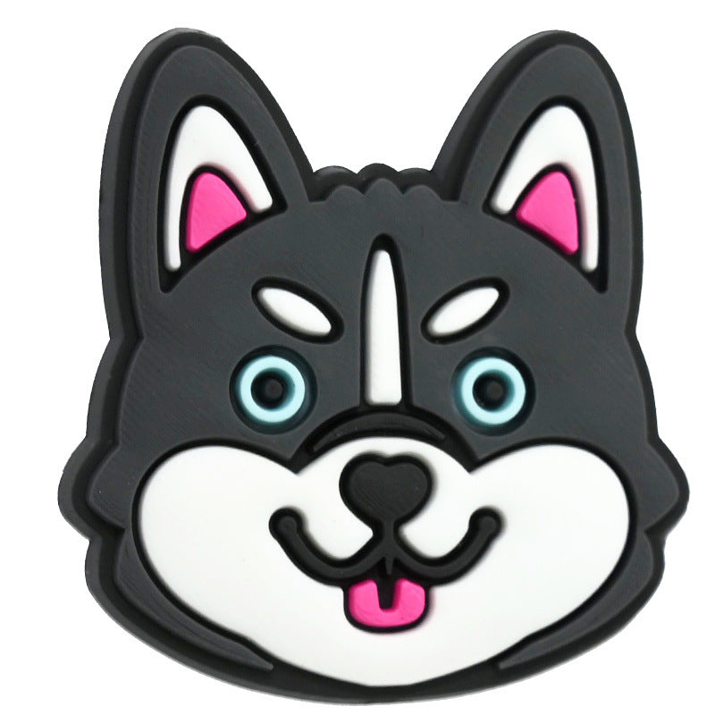 Wholesale   Random 100pcs/pack  Cartoon dog bead  Focal Beads