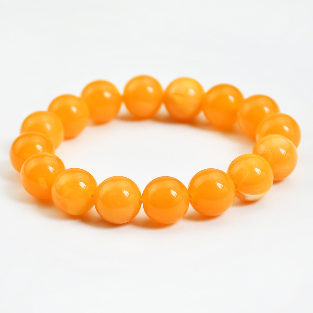 Wholesale Colorful imitation jade beads versatile niche non-fading bracelet