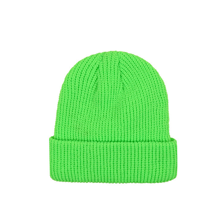 Wholesale Candy Color Street Knitted Wool Hat