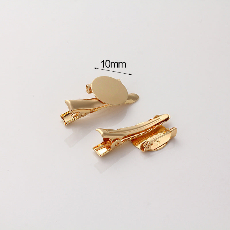 Wholesale Full Flat Multifunctional Disc Brooch Holder Homemade Corsage Badge Accessories Clip Buckle Handmade DIY Jewelry Accessories