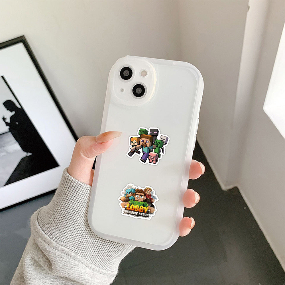 Wholesale 52 Cute Cartoon My World Waterproof Vinyl Stickers OLY Exclusive