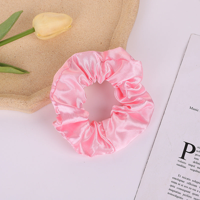 Wholesale 2pcs/pack LED glowing large intestine hair ring female LED night disco luminous head rope horsetail head jewelry