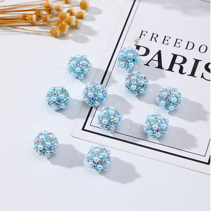 Wholesale 50PCS High Quality DIY Pearl Diamond Balls