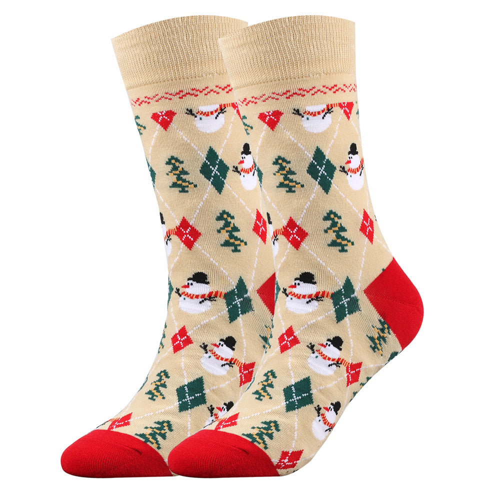 Wholesale New Christmas Men's Cotton Socks