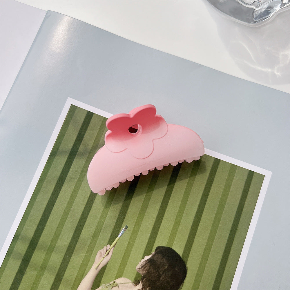 Wholesale Sakura Pink Gradient Butterfly Hair Clip