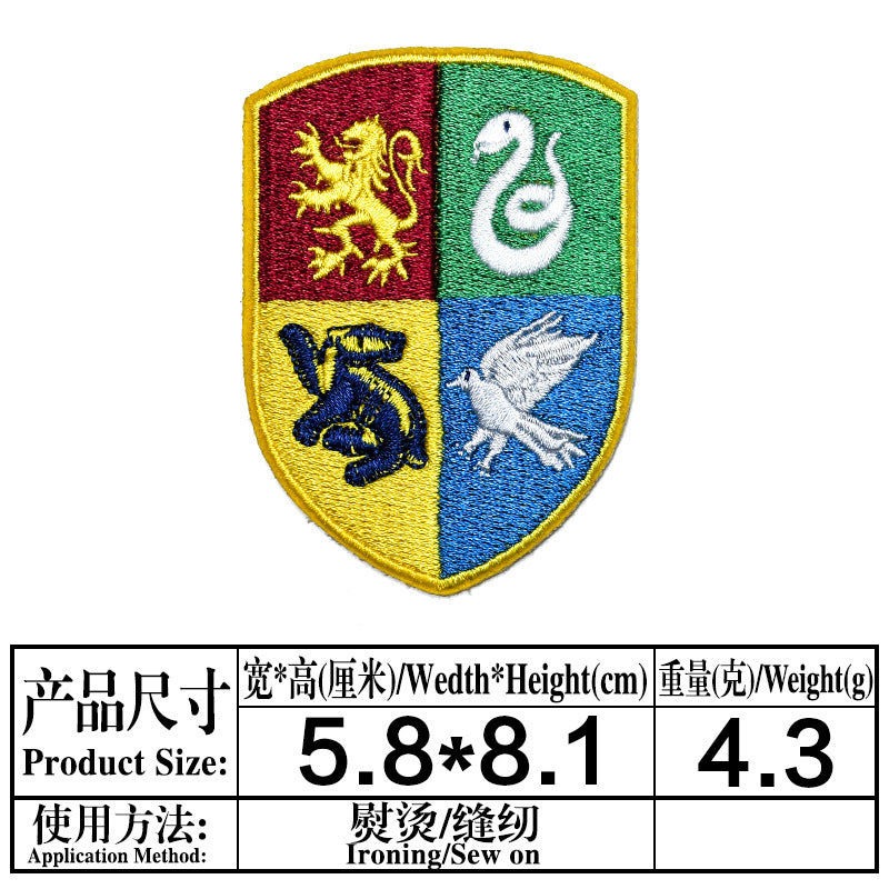 Wholesale 9 Pack Embroidered Iron On Cloth Patches Badges For Casual Clothing And DIY Craft Supply