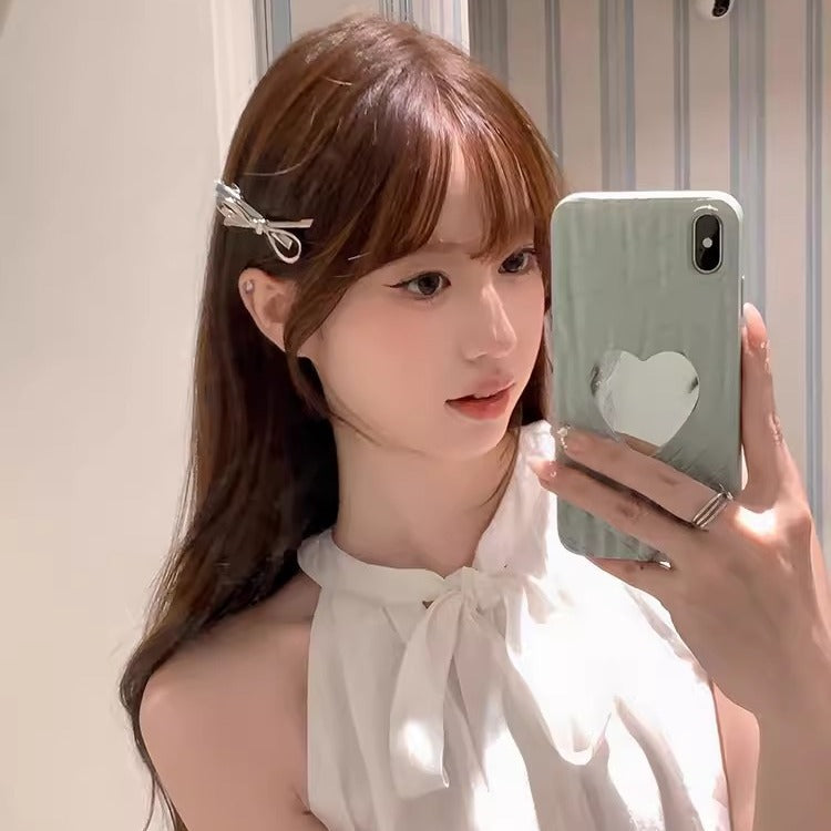 Wholesale Simple Bow Duckbill Clip