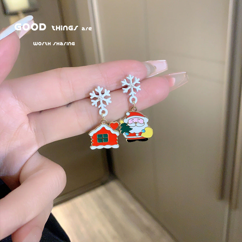 Wholesale Christmas Red Earrings