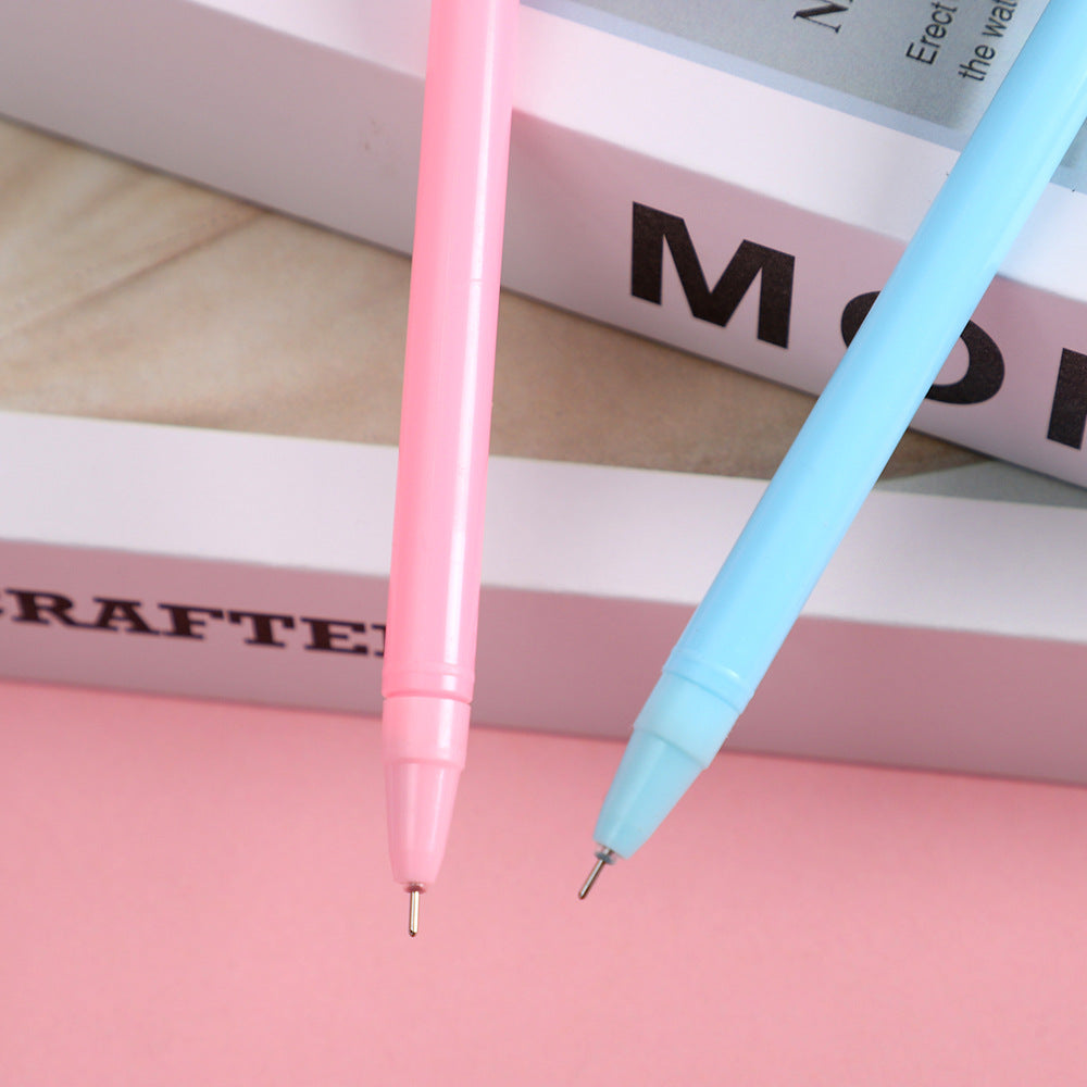 Wholesale Plastic Color Fur Ball Unicorn Ballpoint Pen