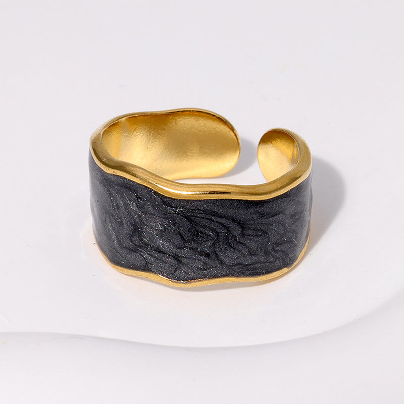 Wholesale Open-Style Stainless Steel Ring — Minimalist &  Understated Design ( Non-Fading)