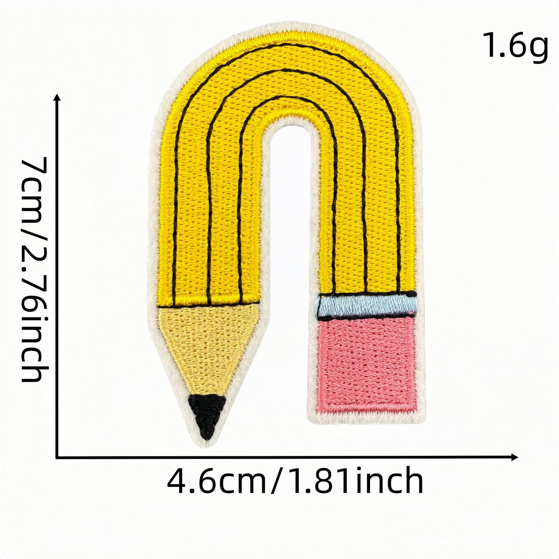 Wholesale Decorative Cartoon School Embroidery Patch Iron On Sewing Applique For DIY Fashion Accent And Gift