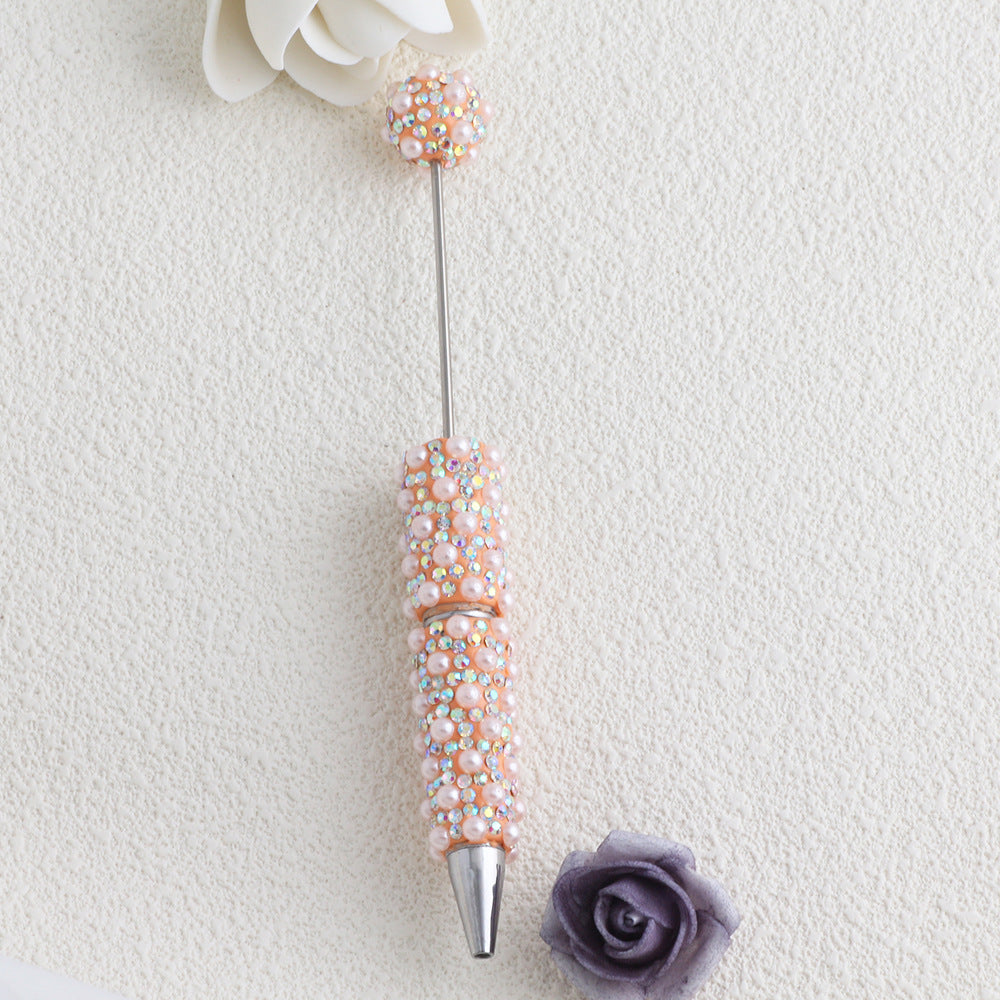 Wholesale 5pcs Colorful pearl daisy beadable pens