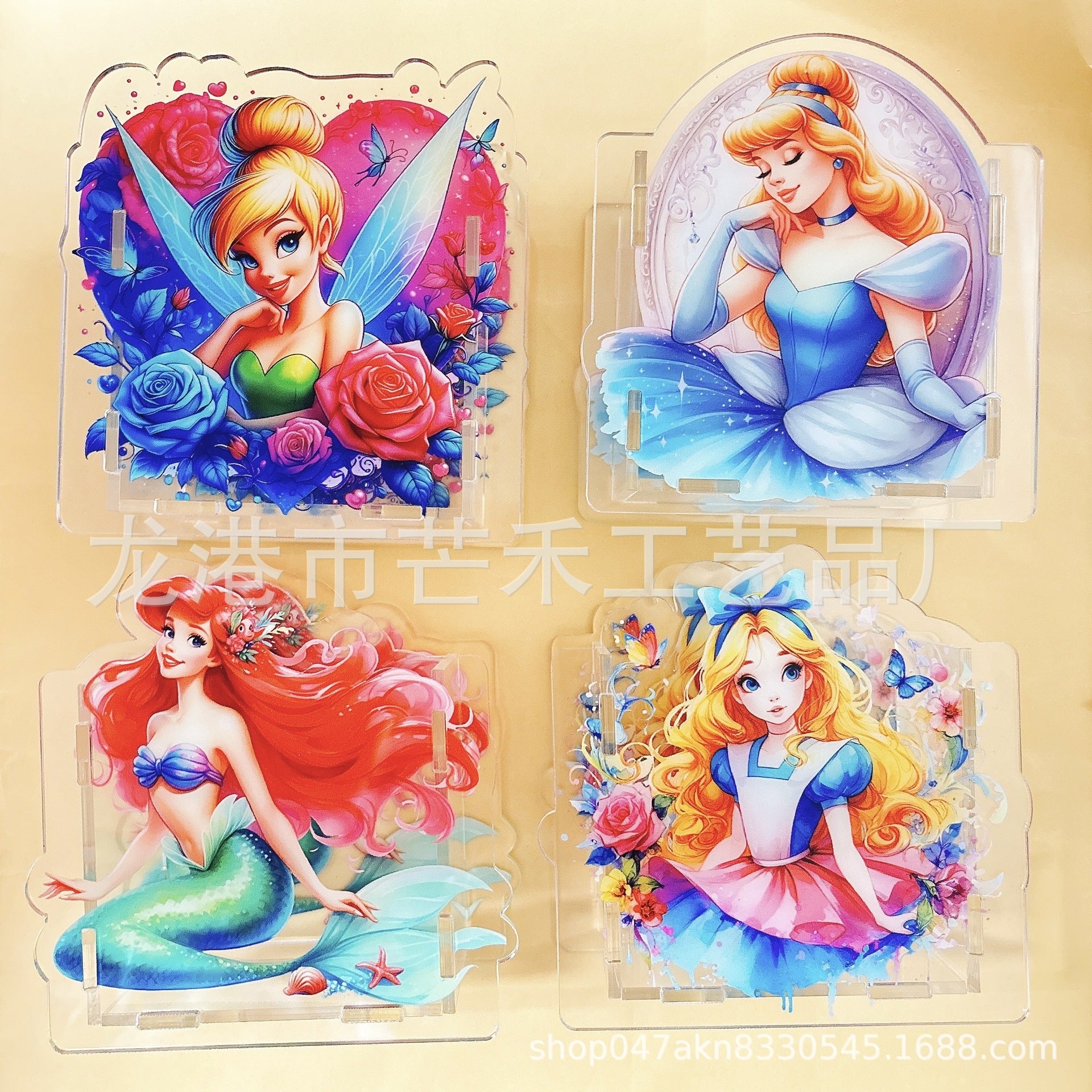 Wholesale  Acrylic Pen Holder Popular Pen Box Creative Gift Stationery Student 10cm