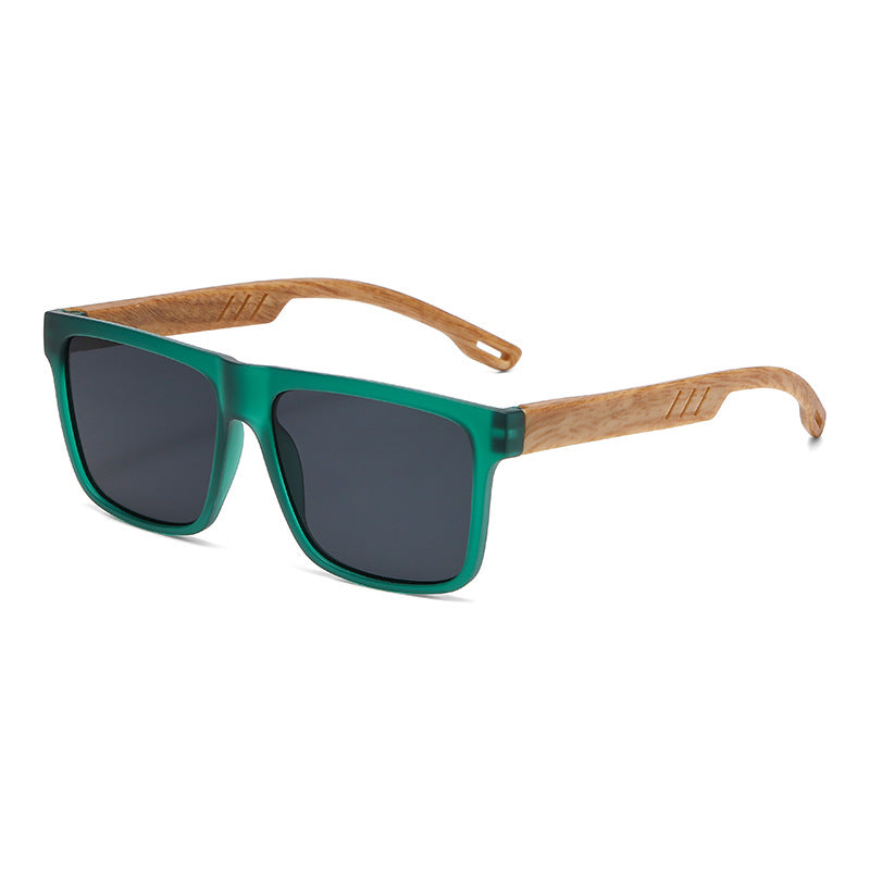 Wholesale New Retro Anti-Uv Bamboo Sunglasses Men's Trendyy Versatile Sunglasses