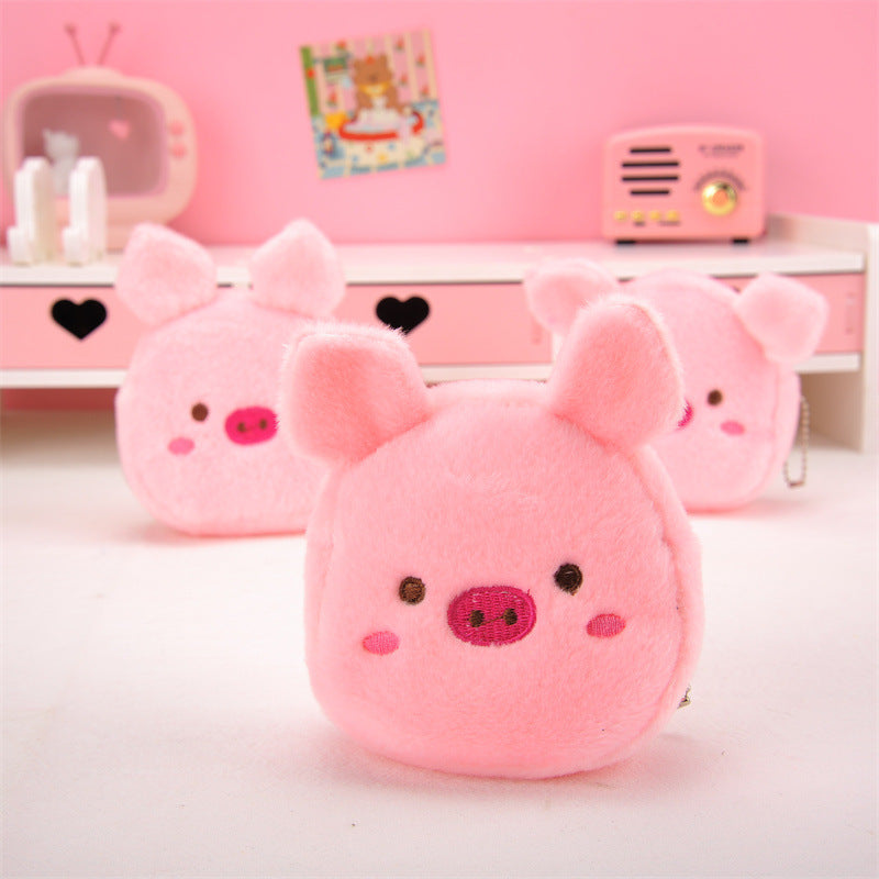 Wholesale Children's Plush Coin Purse Creative and Cute Storage Wallet