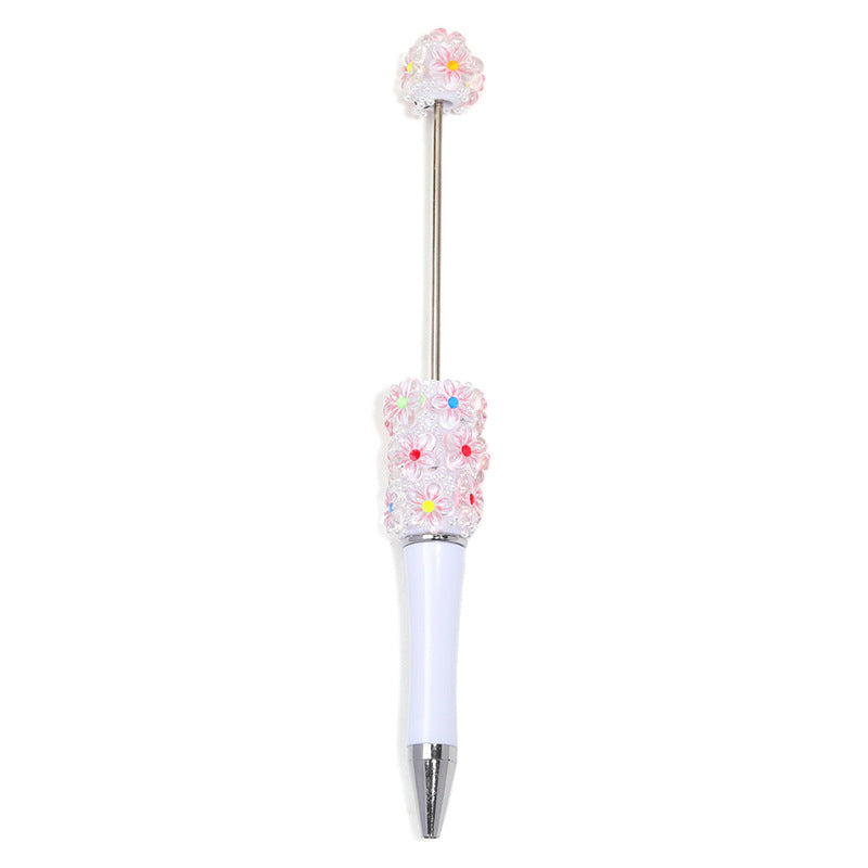 Wholesale 5pcs Sunflower Beaded Pen Creative Flower Pen