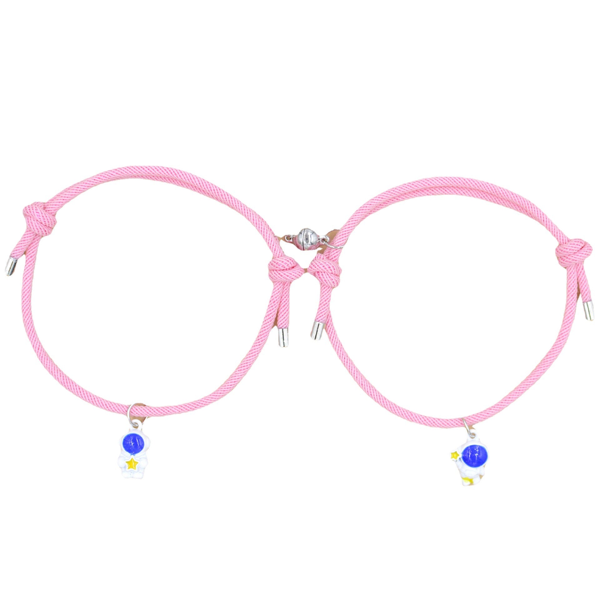 Wholesale Colorful astronaut couple commemorative bracelet