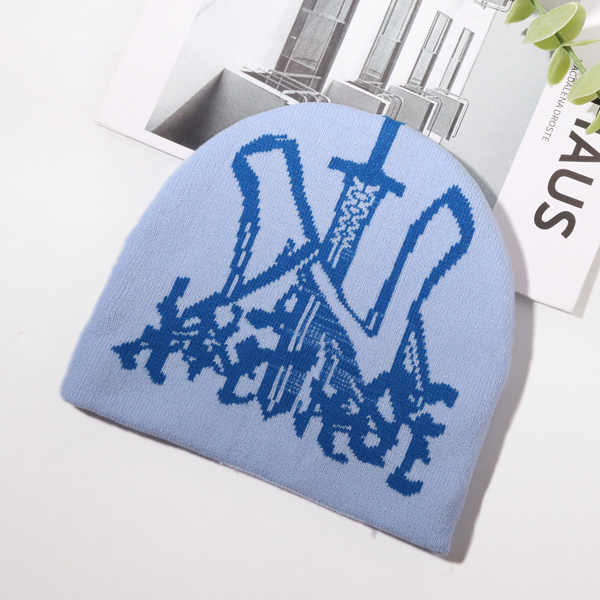 Wholesale Gothic Style Casual Trend Warm Knitted Hat