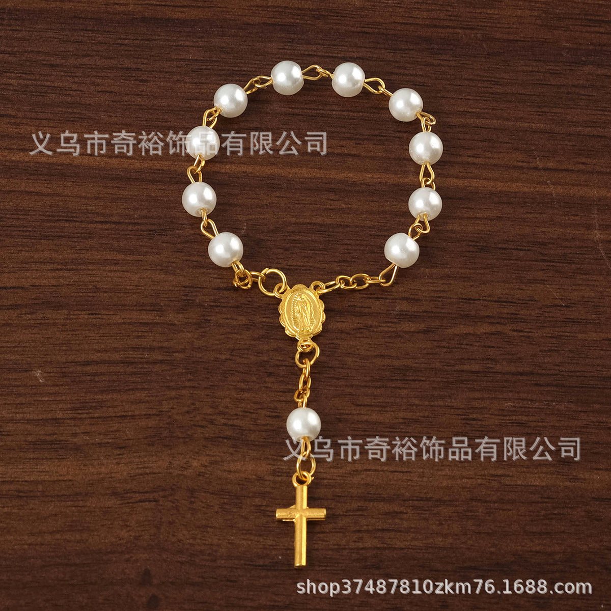 Wholesale 10pcs Glass Pearl Baby Bracelet