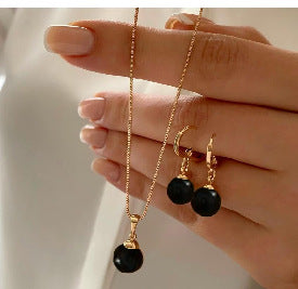 Wholesale Imitation Pearl Jewelry Set