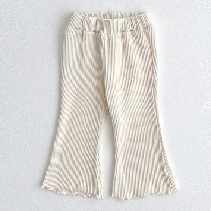 Wholesale Cotton Children's Clothing Style Bell Bottoms