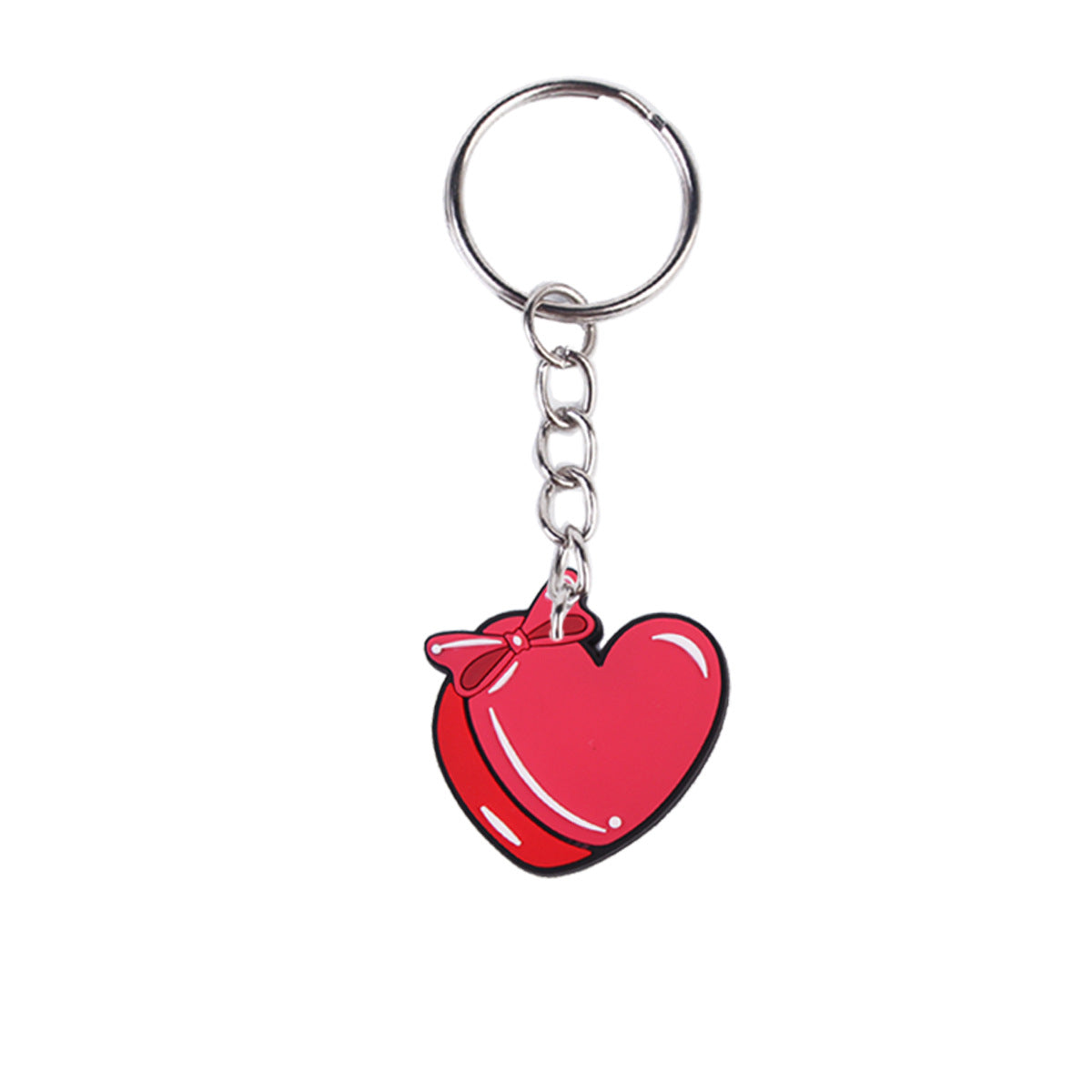 Wholesale Valentine' s Day Cartoon Cute Bear Pvc Keychain