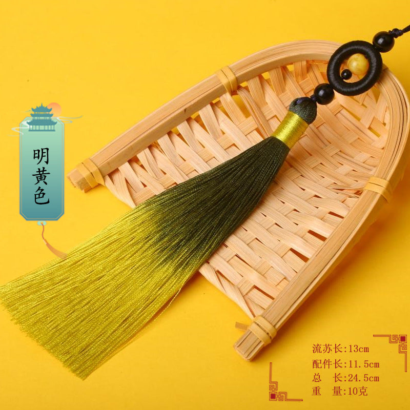 Wholesale 16CM Lucky Beads Gradient Tassel Tassel