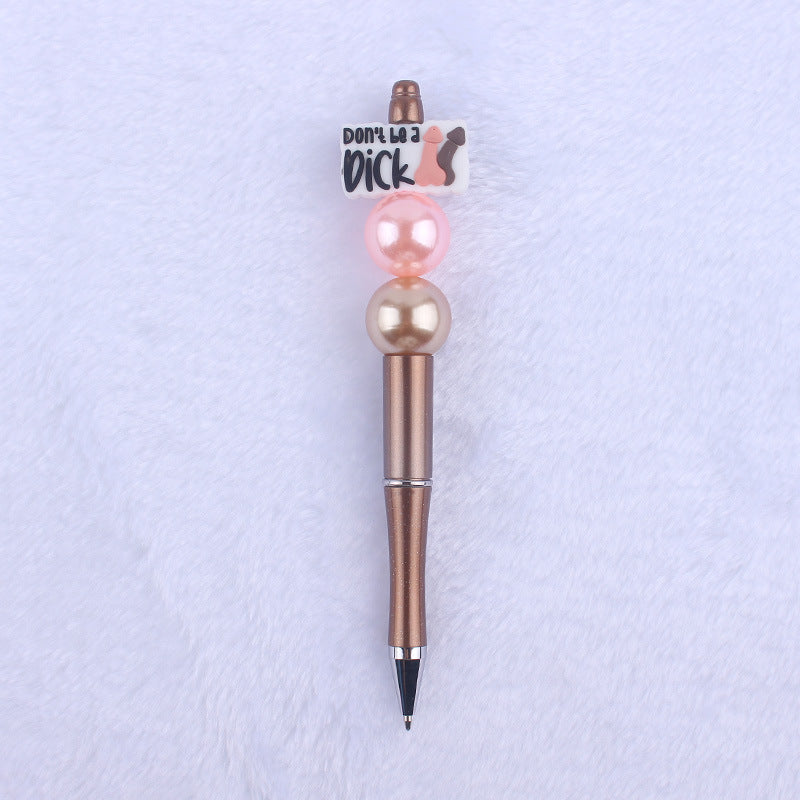 Wholesale Creative DIY Cartoon Cute Silicone Color Plastic Multifunctional Pen Ballpoint Pen