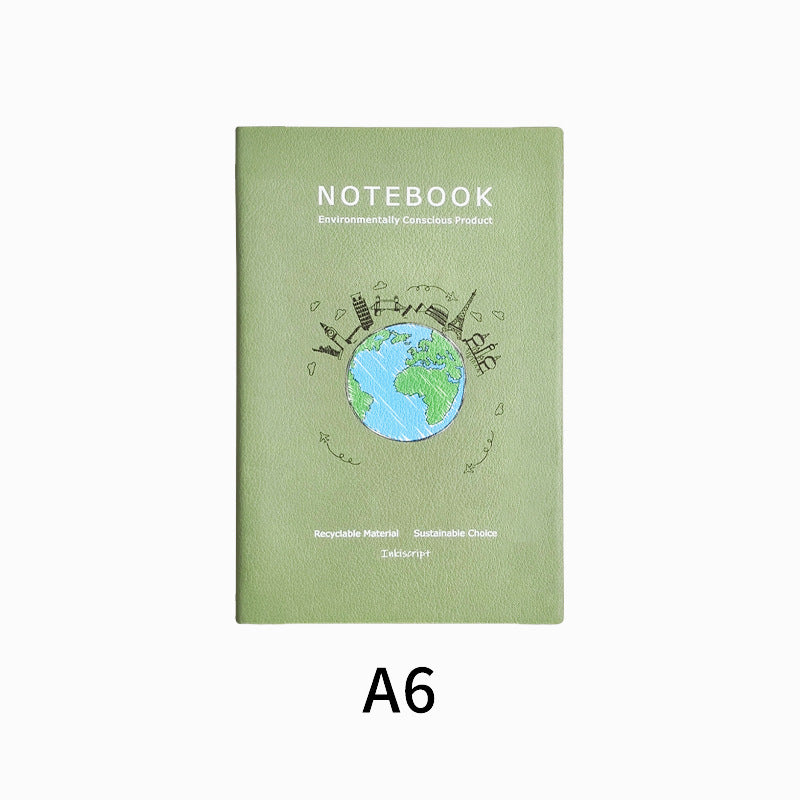 Wholesale Cross-Border Environmentally Friendly Recycled Material Rpet Notebook Source Factory Soft Cover with Customized Logo