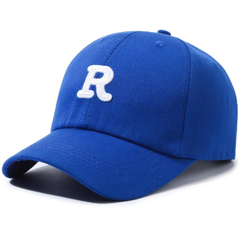 Wholesale R Standard Sun Hat Hard Top Short Brim Baseball Cap