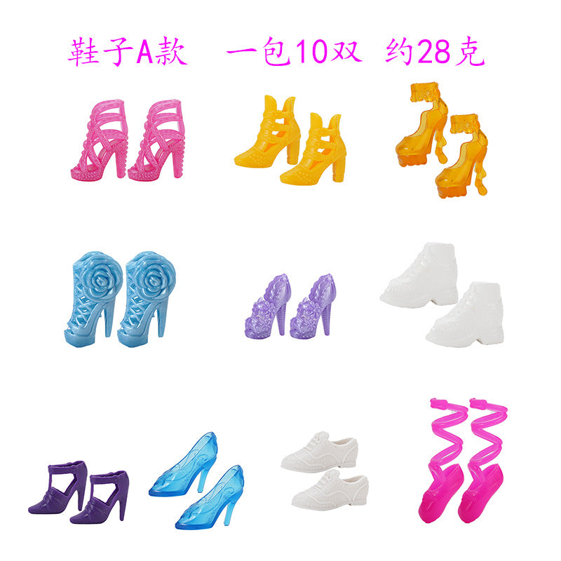 Wholesale 5pcs New style suitable for 30CM doll toy accessories shoes