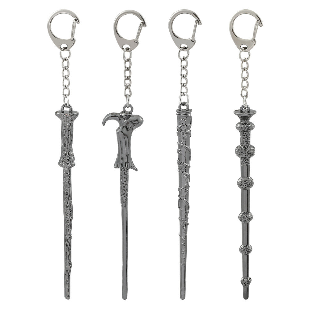 Wholesale  Alloy Magic Wand Keychain