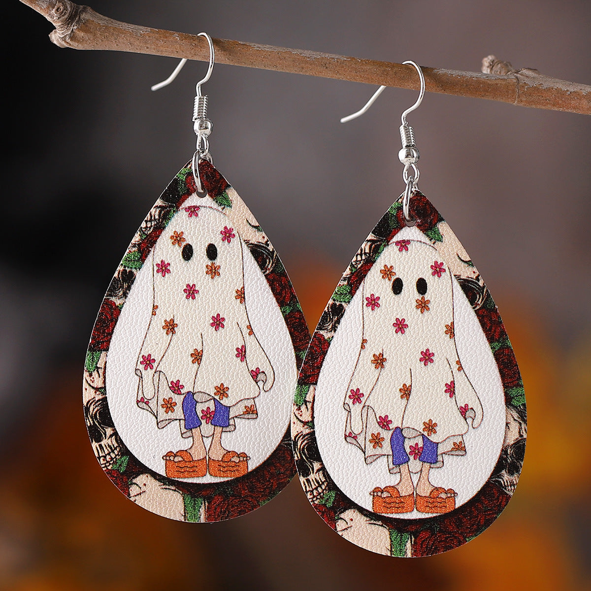 Wholesale  Gothic Leather Earrings