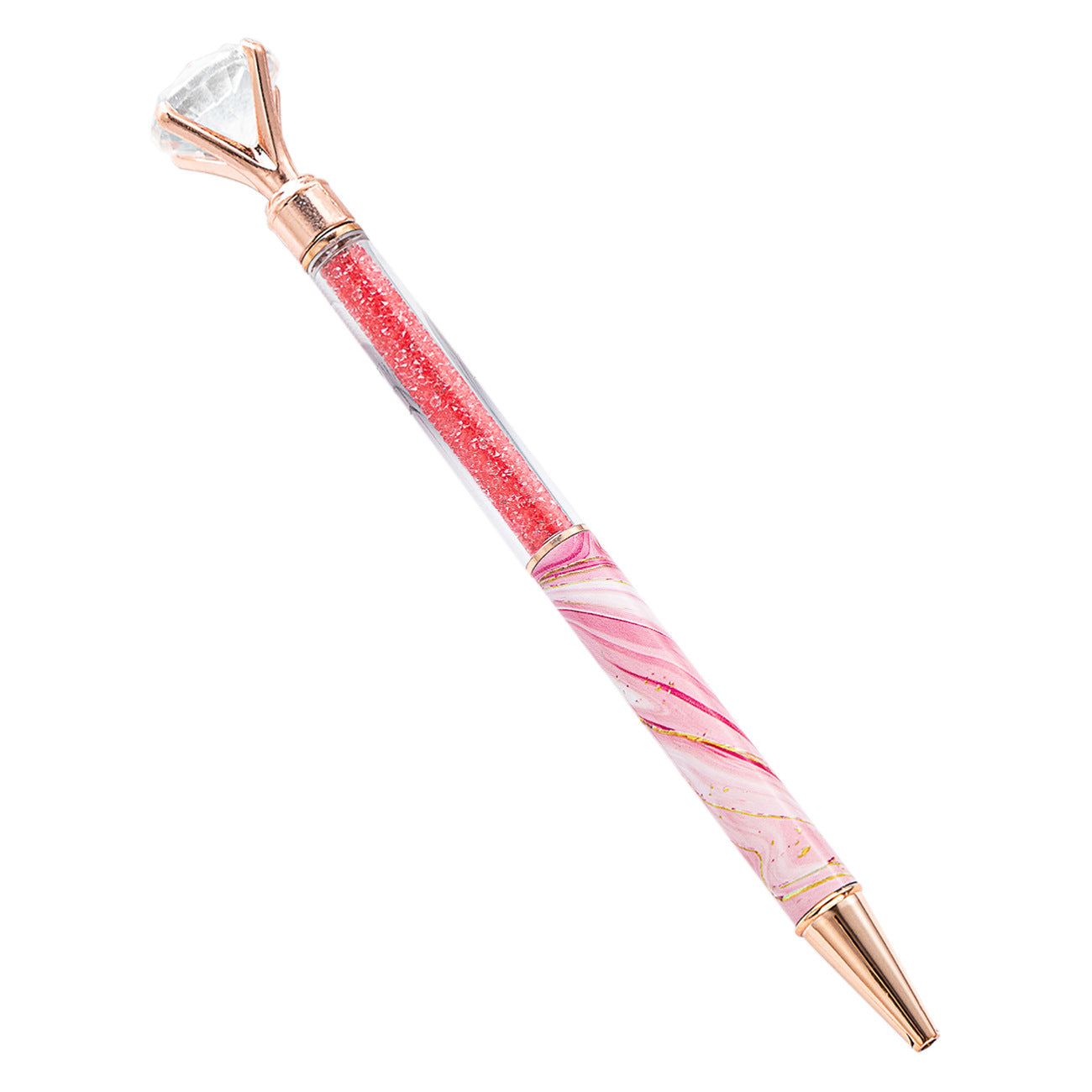 Wholesale Pens Marble Grain Metal Diamond Crystal Pens