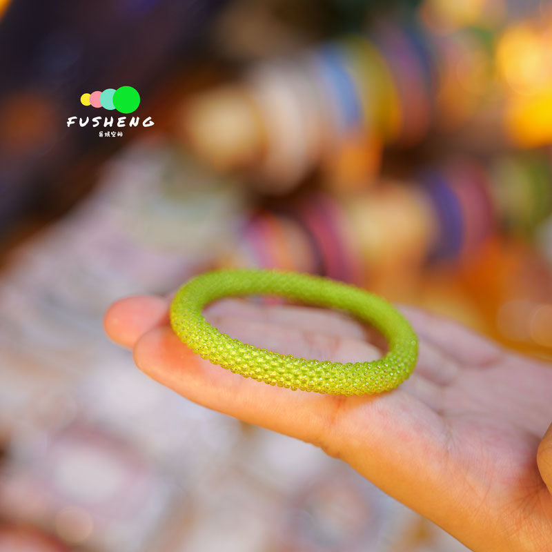 Wholesale Nepalese Pure Color Japanese Essential Oil Diffuser Hand-woven Bracelet