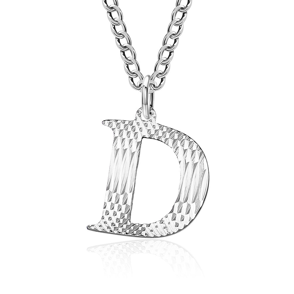Wholesale English Letter Titanium Steel Necklaces