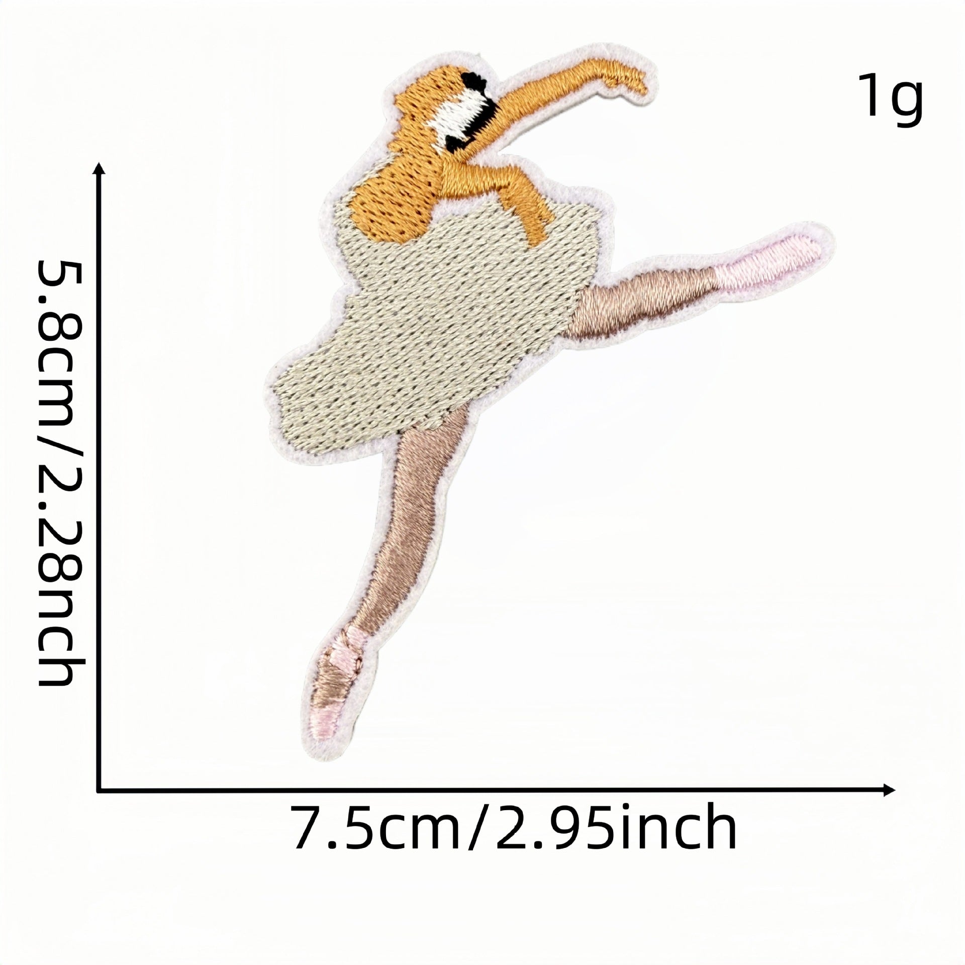 Wholesale Colorful Graffiti Cartoon Ballet Dance Girl DIY Patches