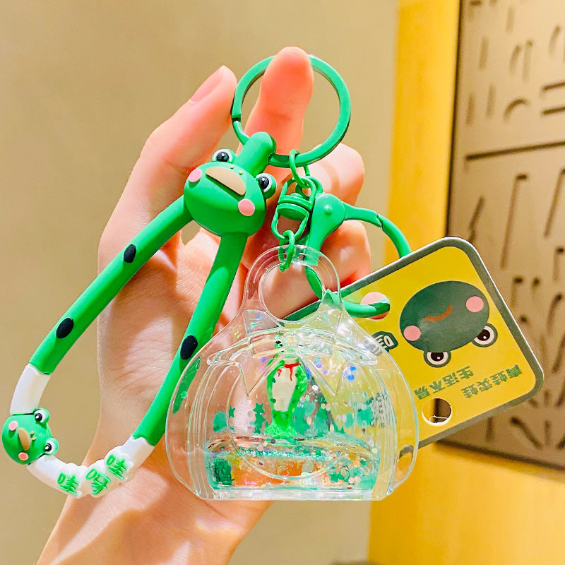 Wholesale Cartoon Frog Acrylic Keychains