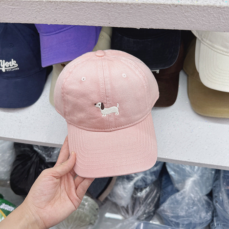 Wholesale Cute cartoon puppy baseball cap duckbill cap unisex