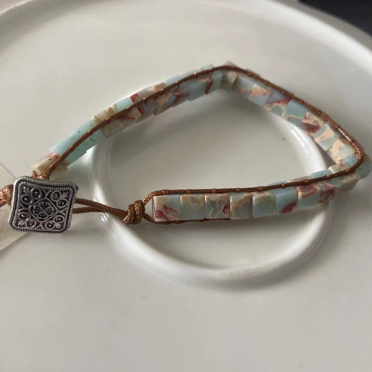 Wholesale Hand-woven Leather European and American Bohemian Creative Bracelet