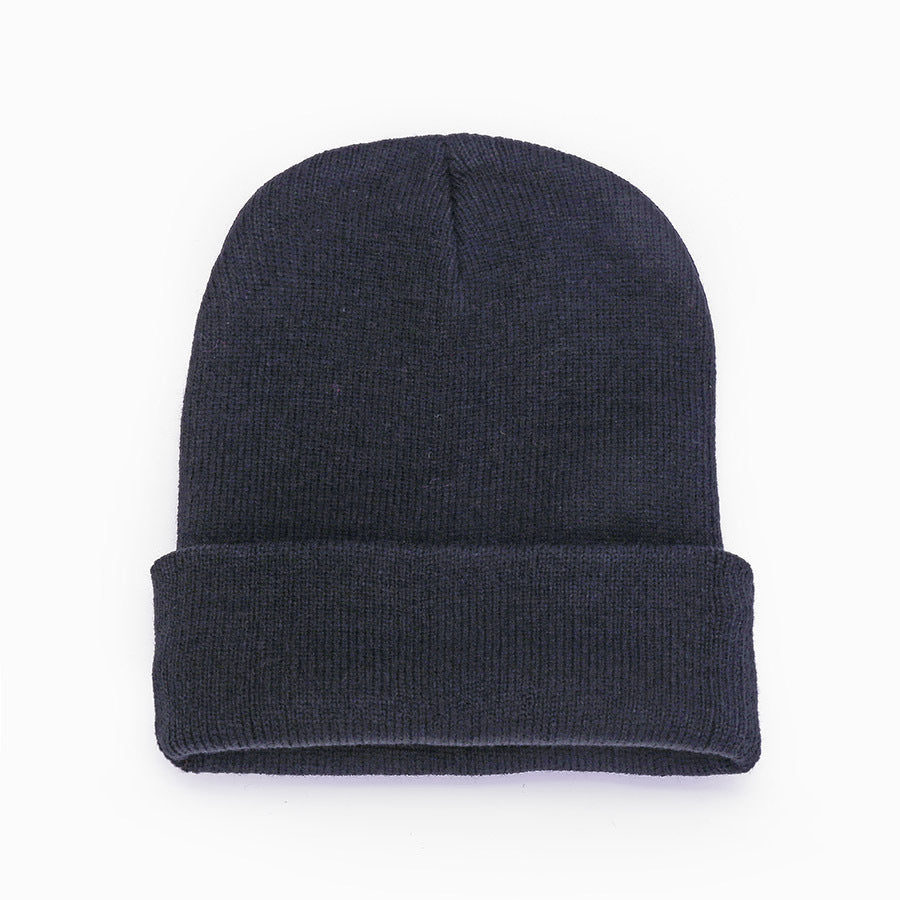 Wholesale Winter Outdoor Warm All-match Simple Wool Hat Beanie
