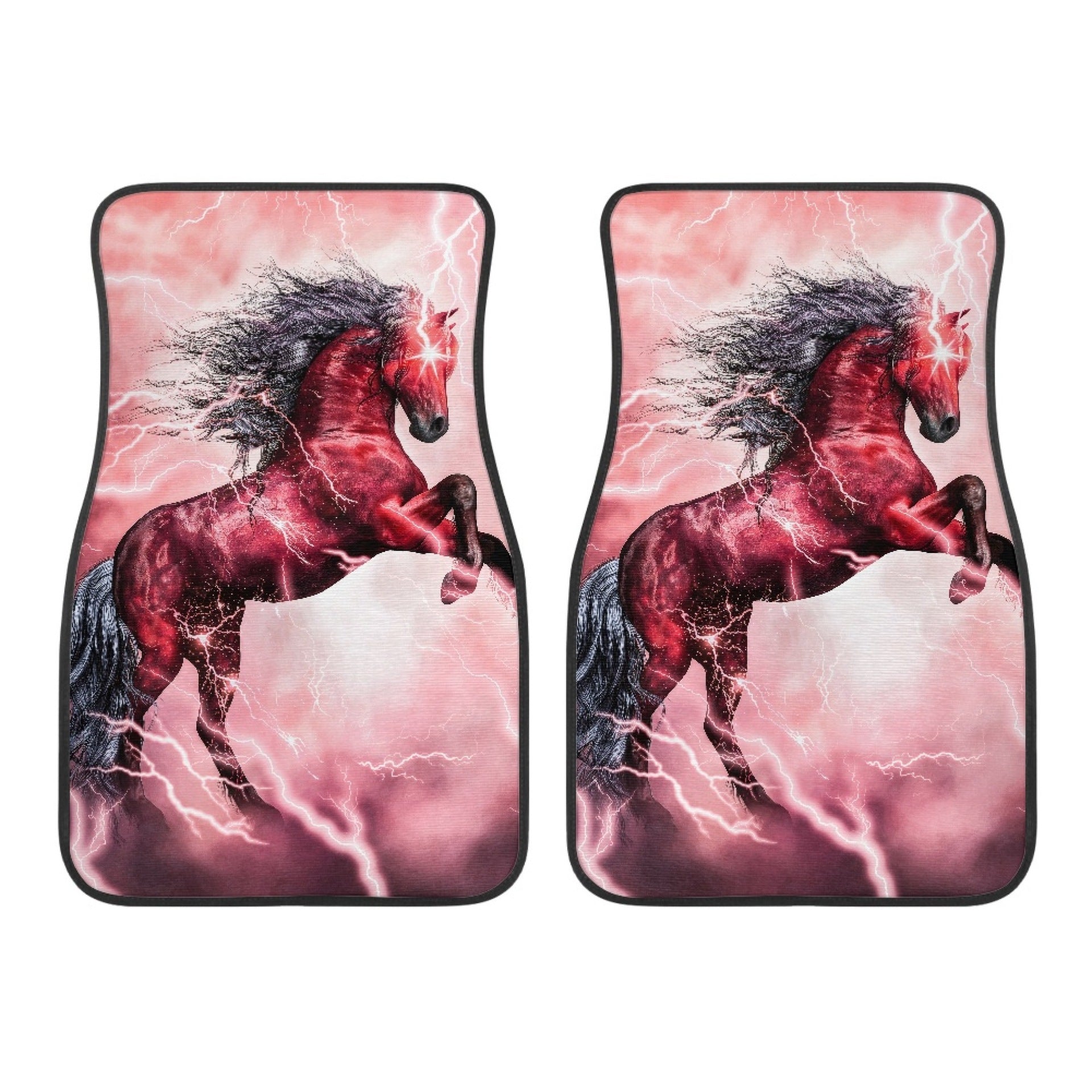 Wholesale Milk Patterned Universal Element Automotive Fabric Floor Mats