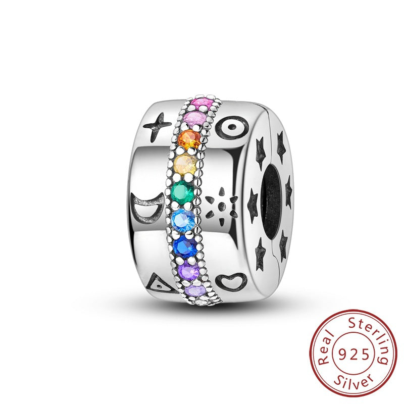 Wholesale  eternal heart-shaped rubber plug Charms