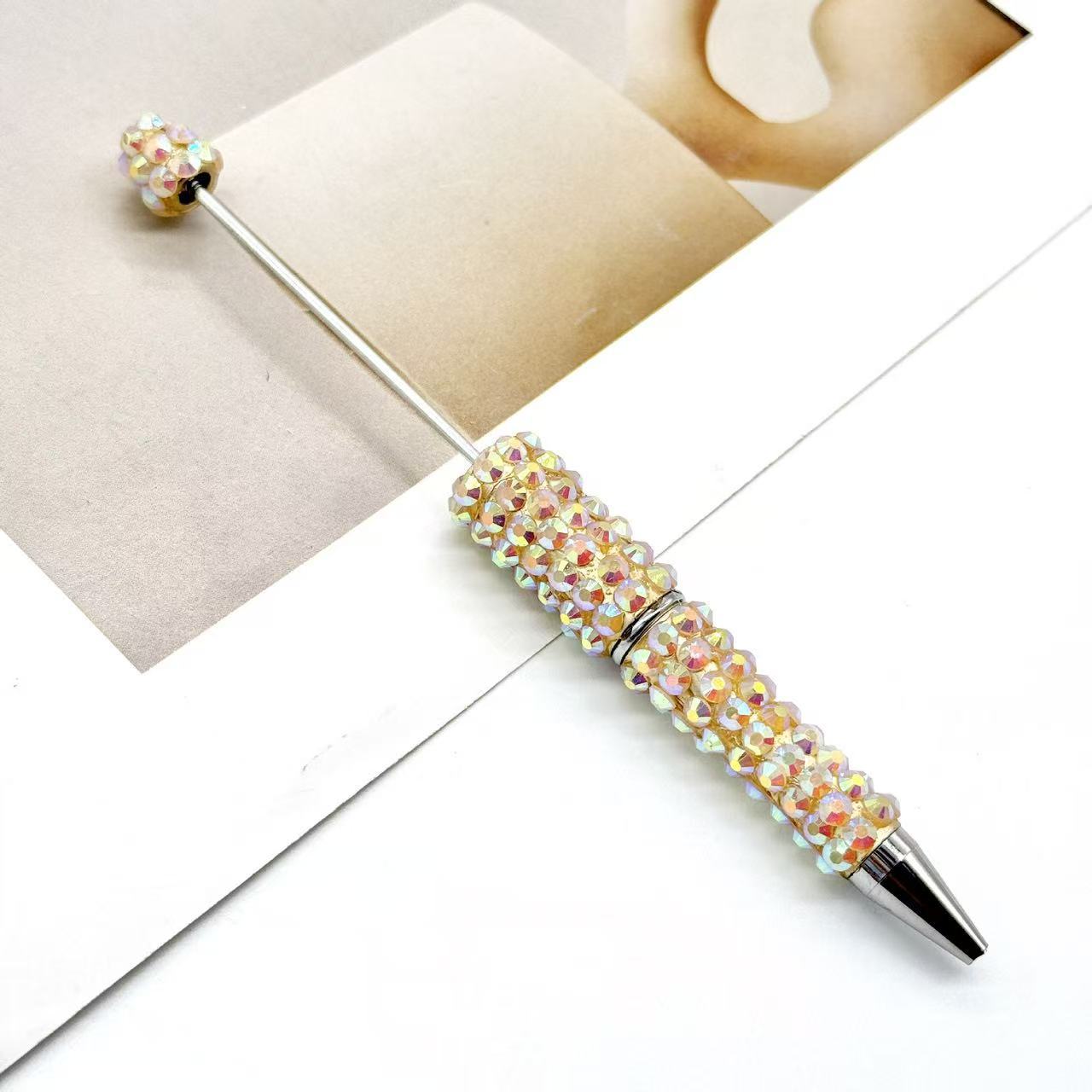 Wholesale beadable pens with Colorful Diamonds