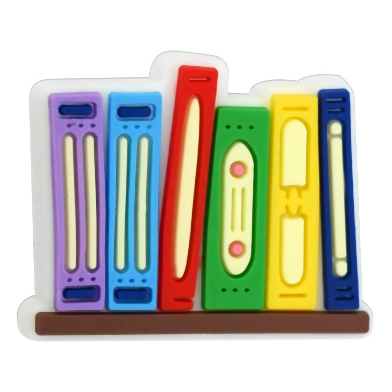 Wholesale Random 100pcs Student School Bookworm  Beads