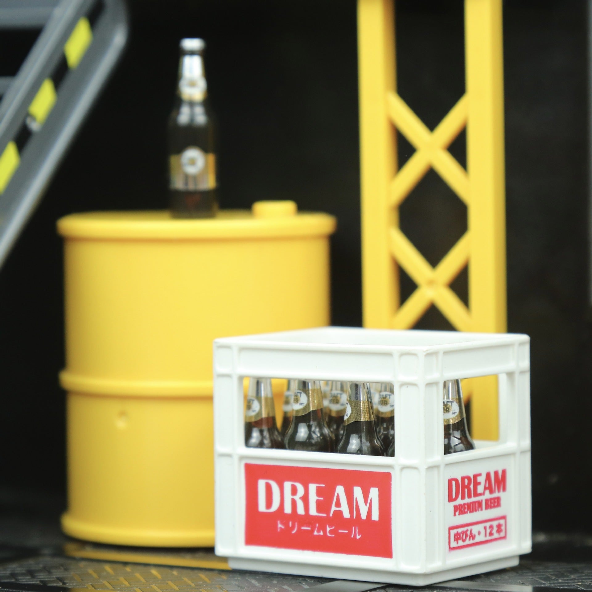 Wholesale mini simulation beer box beverage box model ornaments