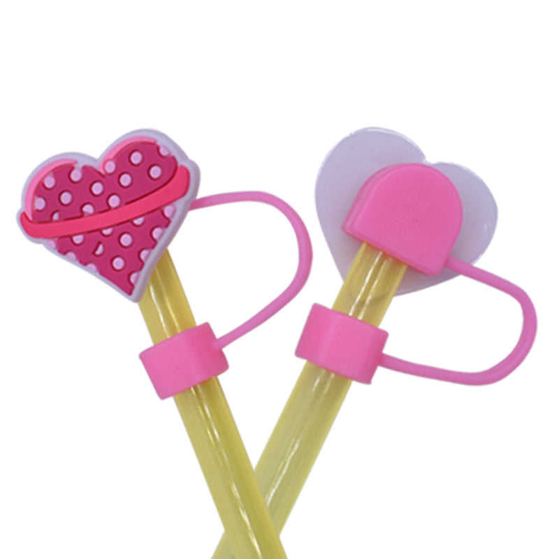 Wholesale 10pcs/pack Colorful dust plug Straw Tube Cap