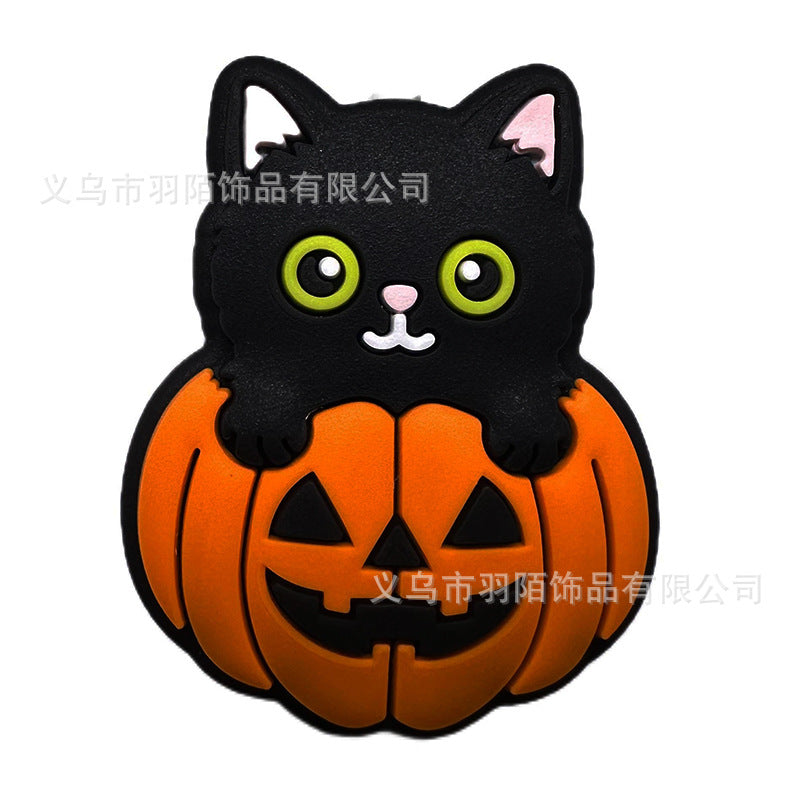 Wholesale 50pcs Halloween Cartoon Festival Series Silicone Beads