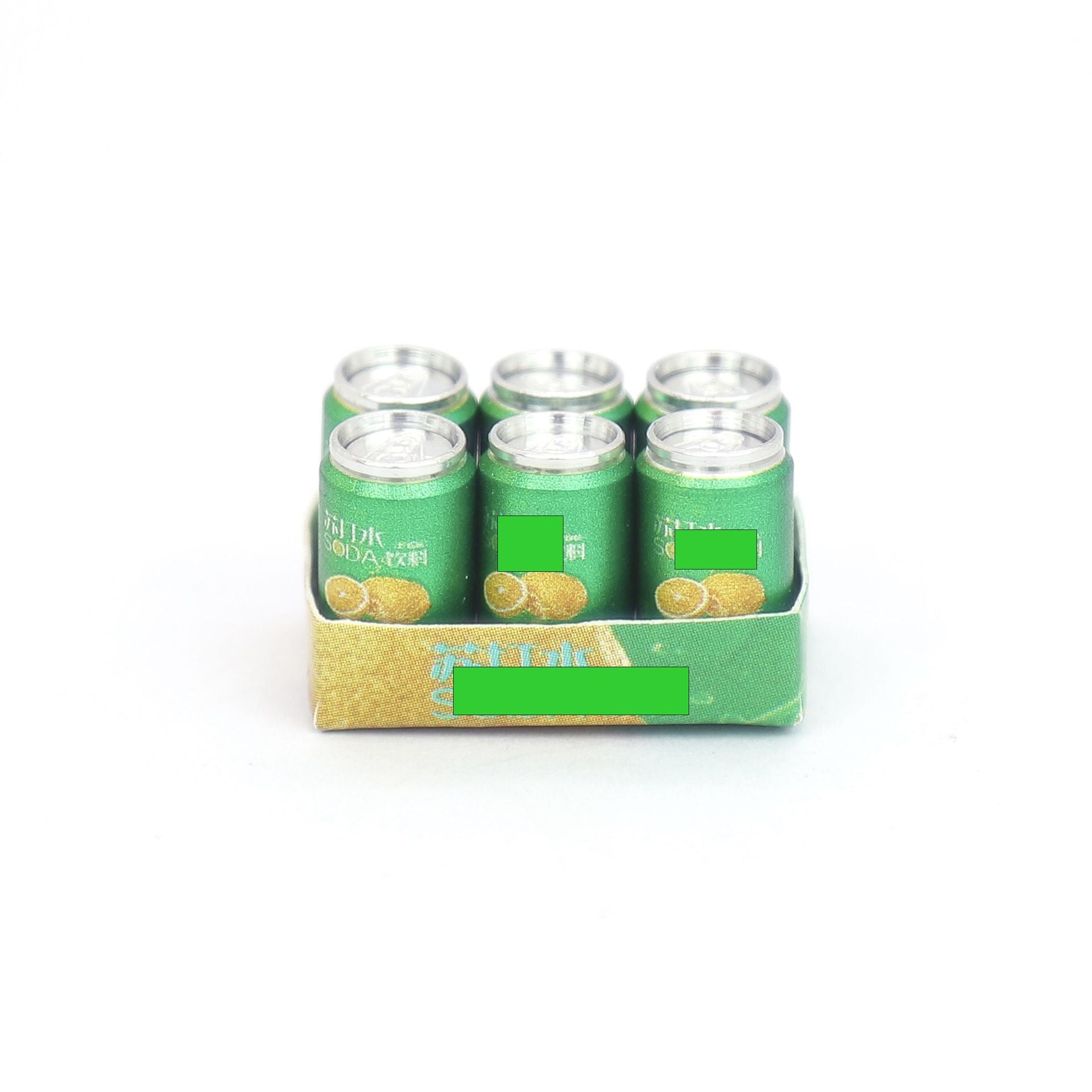 Wholesale mini simulation beer box beverage box model ornaments